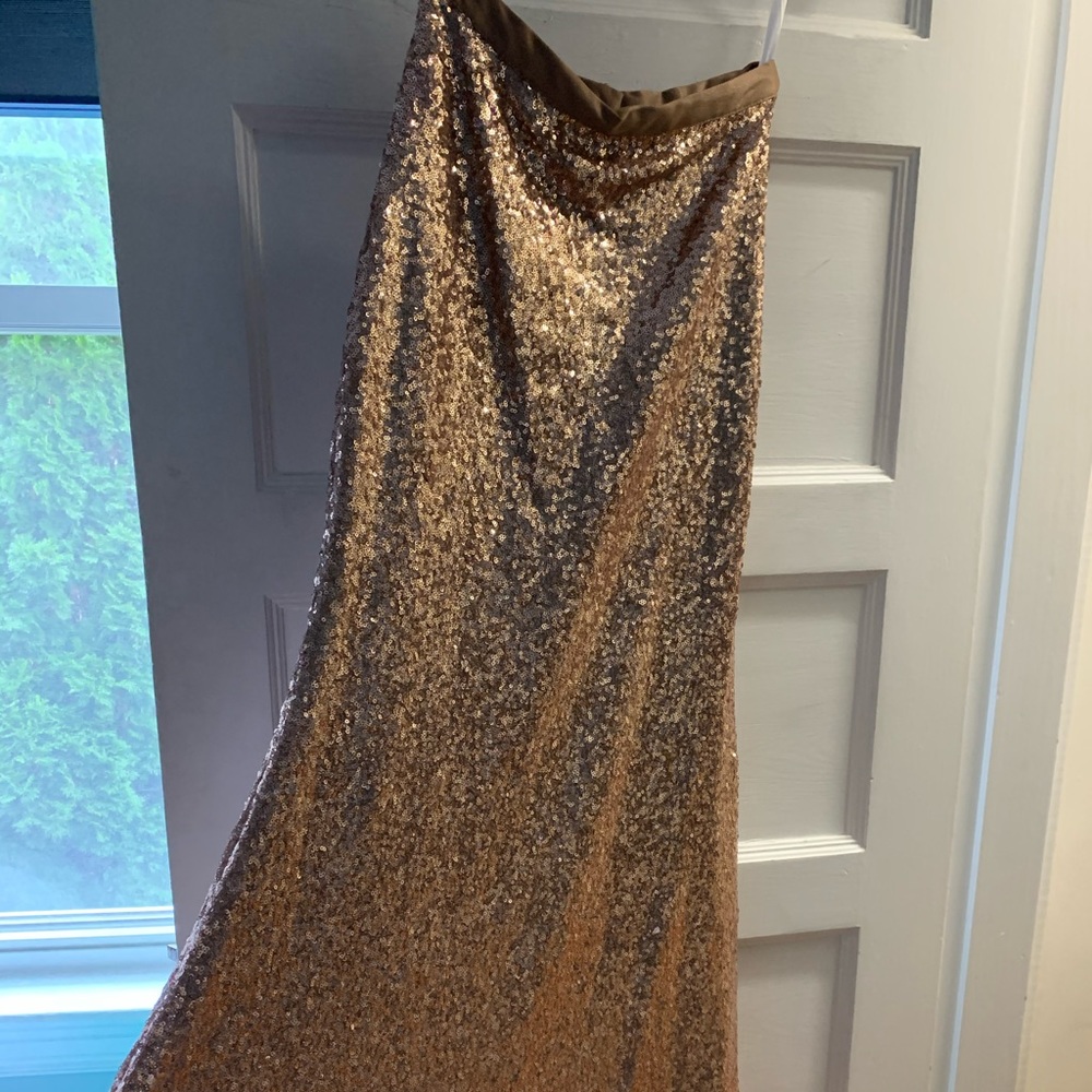 Floor length skirt